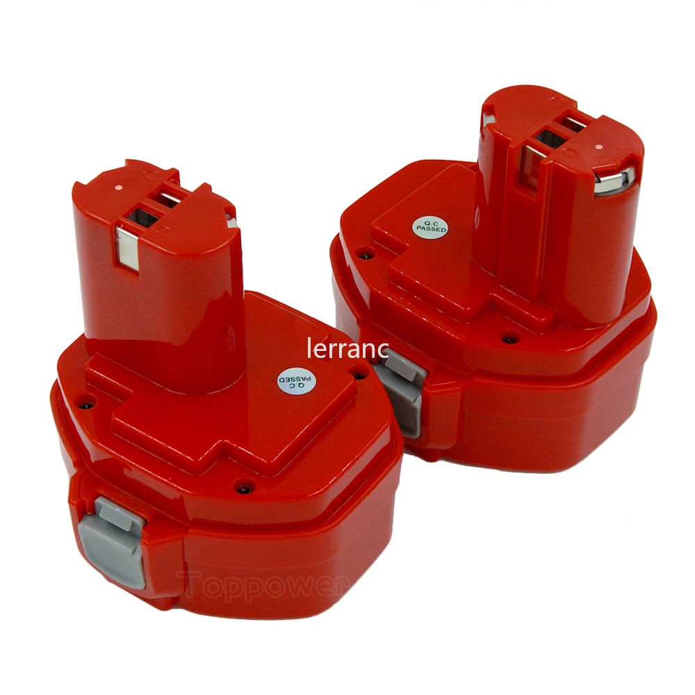 Baterías recargables de ni-cd para herramientas eléctricas Makita, PA14, 14,4 V, 3000mAh, 1420, 1422, 1433, 1434, 1435, 4033D, 6281D, 6280D, 6337D, 8281D, 2 unidades