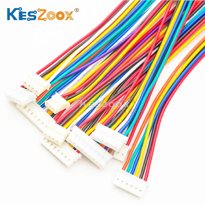 Keszoox Molex 2,5 mm 5264/67/68 5037-5023/5033/5043/5083 Długość złącza przewodu 10-100 cm Przewód 22AWG 【Wsparcie dostosowane】