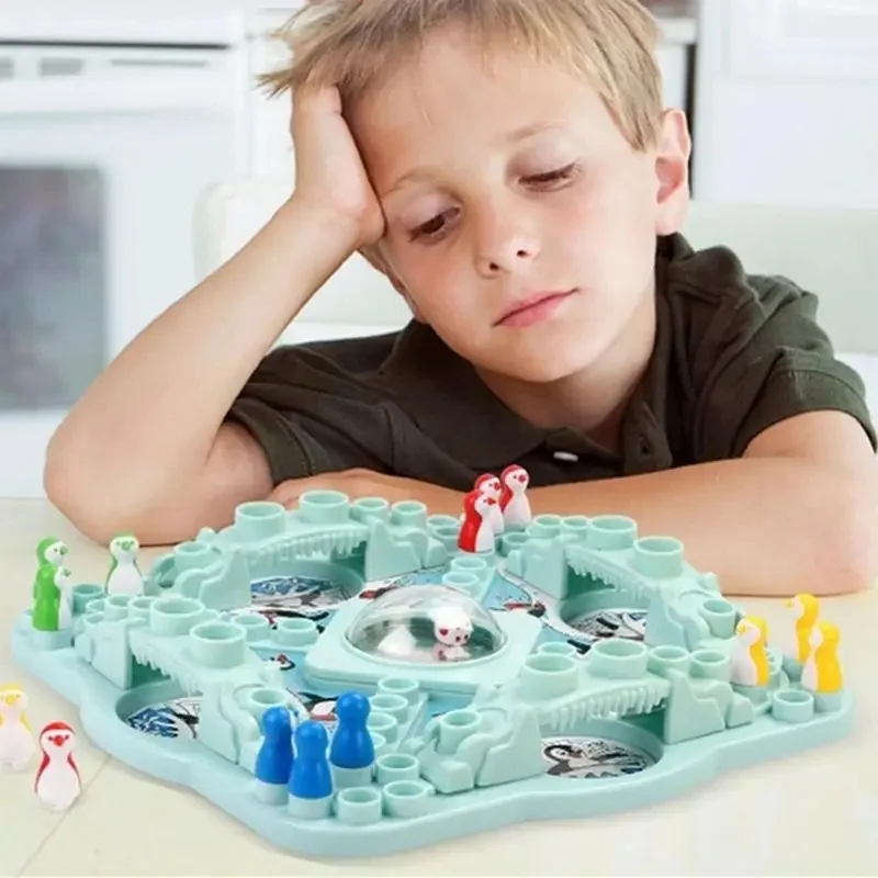 متعددة اللاعبين البطريق تحلق الشطرنج ألعاب الطاولة أصدقاء الأسرة المنافسة التفاعلية Umping الشطرنج النرد ألعاب الطاولة اللعب