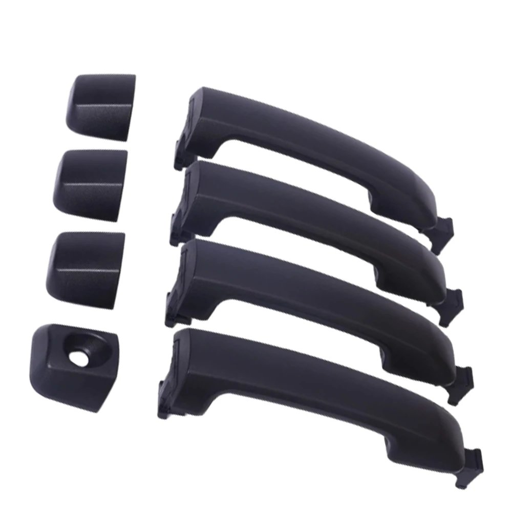 4PCS For Toyota Tundra 2007-2020 Full Set  Front Rear Left Right Exterior Door Handles Kit 69210-0C010 69217-0C030