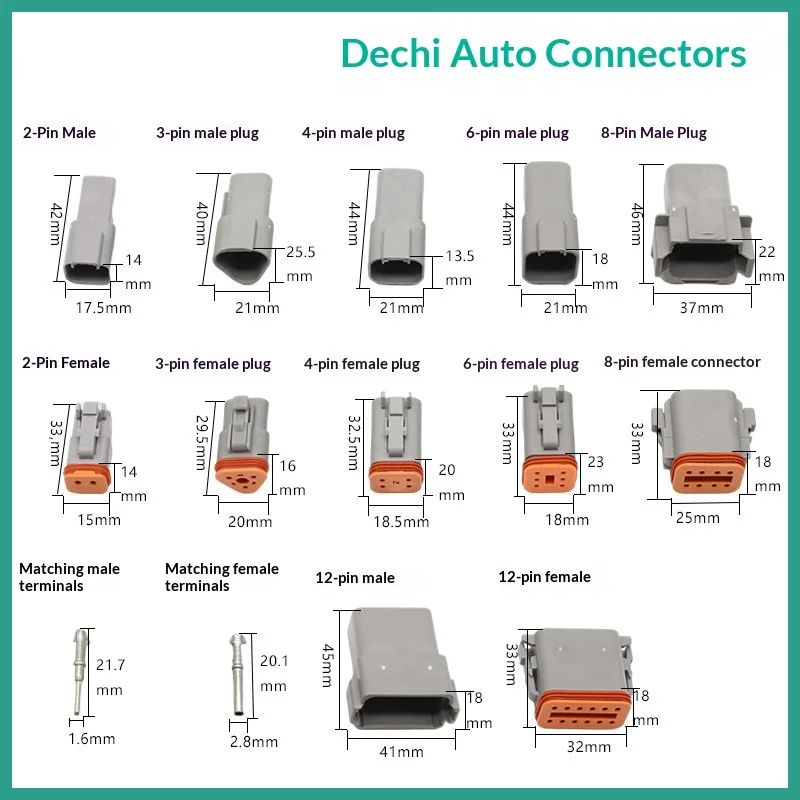 Cross-Border Exclusive DT-SJK Series Automotive Waterproof Connector Set Wire Harness Plug-in Sheath Crimping Pliers