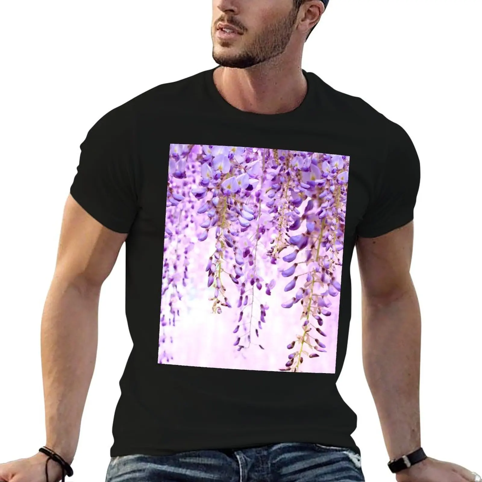 

The Wisteria Collection T-Shirt vintage graphic tee Blouse anime stuff plus size men clothing