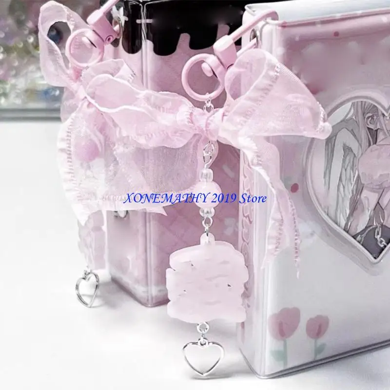 F42F Double-love Word Ornaments Resin Casting Silicone Mold Woman Keychain Decorative Earrings Pendant Mold for DIY Crafts