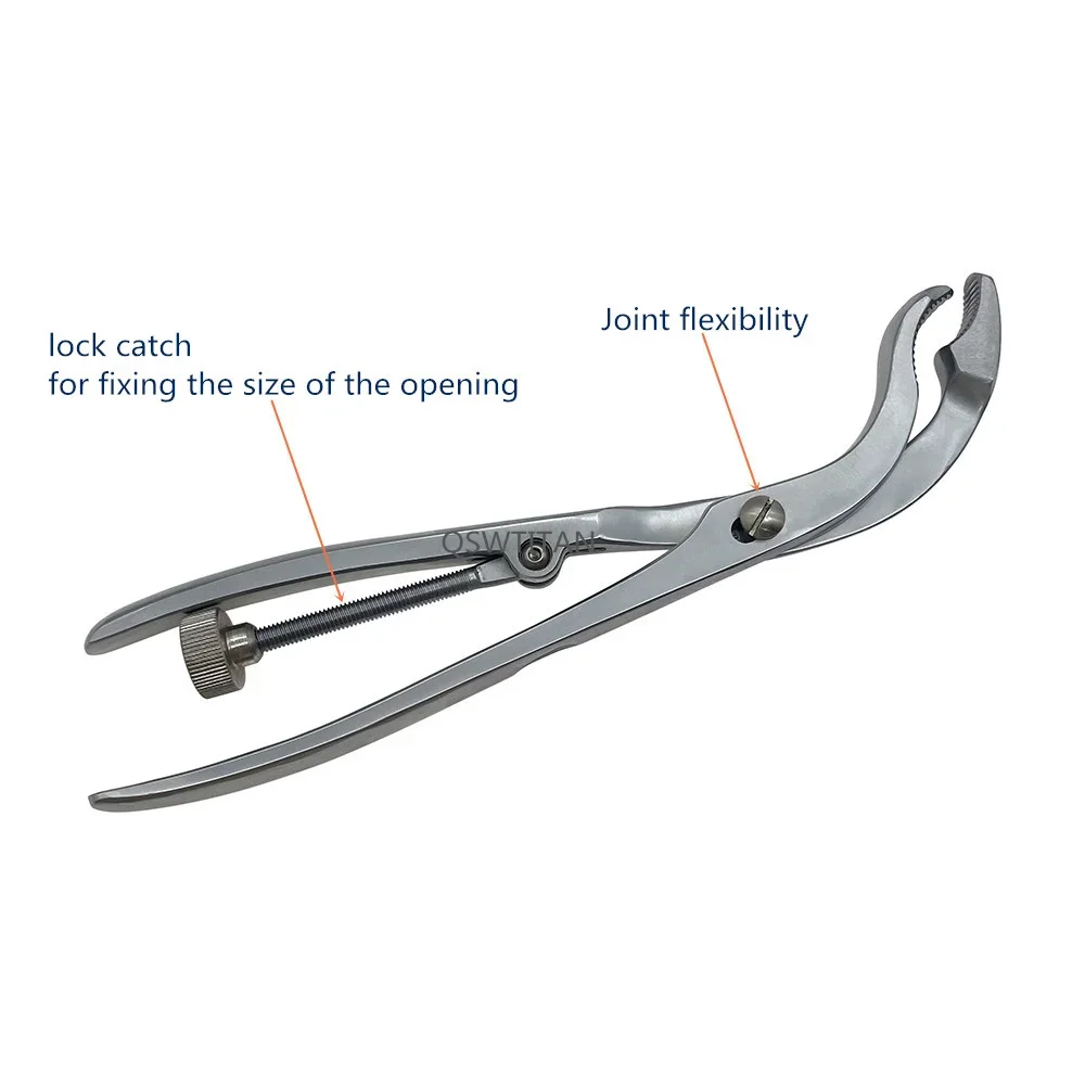 Bone Holding Forceps Self Centering Bone Forceps with Thread Fixation Plate Holder Orthopedic Equipment