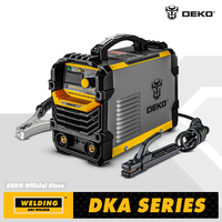 DEKO DKA Series DC Inverter ARC Welder 220V IGBT MMA Welding Machine 200/250 Amp Welding Working Lightweight Efficient