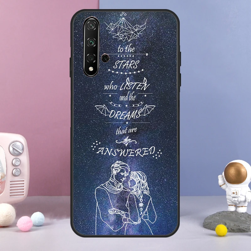 퓨리 사라 J 마스 안개의 법정 화웨이 노바 Y72 Y61 Y91 Y73 Y90 Y70 Y60 12s 12i 11i 8i 9 10 SE P60 P30 Pro P40 Lite 케이스