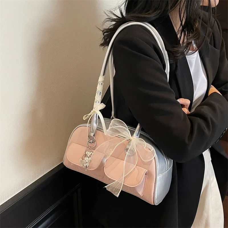 

New Women's Summer Pillow Bag - Trendy Underarm Shoulder Purse, Minimalist Casual Crossbody Bag with Premium Texture