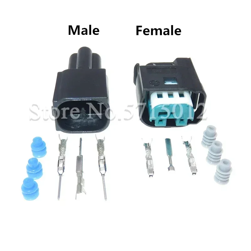 3 Hole 9-967081-1 Auto Wire Connector Accelerator Pedal Waterproof Electrical Plug For Benz BMW