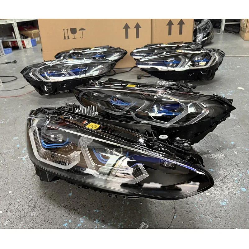 Original Second-Hand Headlights for  G80 G82 2020-2023 M3 M4 with 6000k Color Temperature