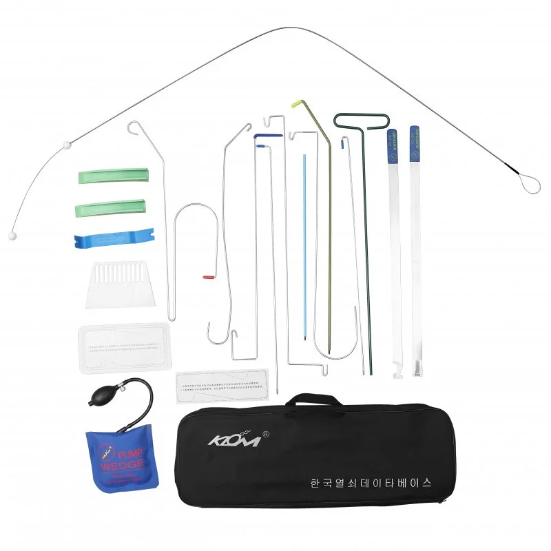 Klom Auto Door Quick Open Kit Tool Automotive  ocksmith Tool Bag Car Door  ock Pick Set  ocksmith Tools