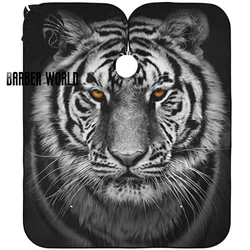 Spot Professional Haircutting Apron Animal Pattern Barbershop Hair Dye Cape Antistatic Hairdresser Cape Styling Supplies