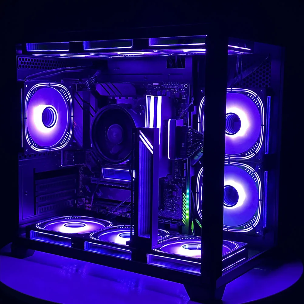 

Ram Radiator Heat Sink DDR4 DDR5 Heat Cooler Radiator 5V 3PIN ARGB AURA Sync Aluminum Alloy Heat-resistance Computer Accessories