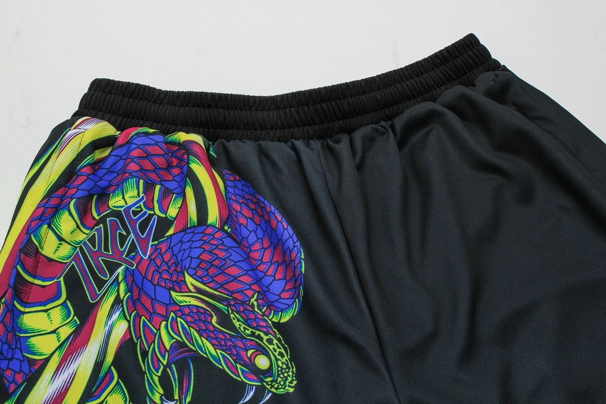 Men's Sports Quick Dry Shorts 3D Printed Animal Print Shorts MMA Basketball Sports Fitness Training Running Workout Shorts