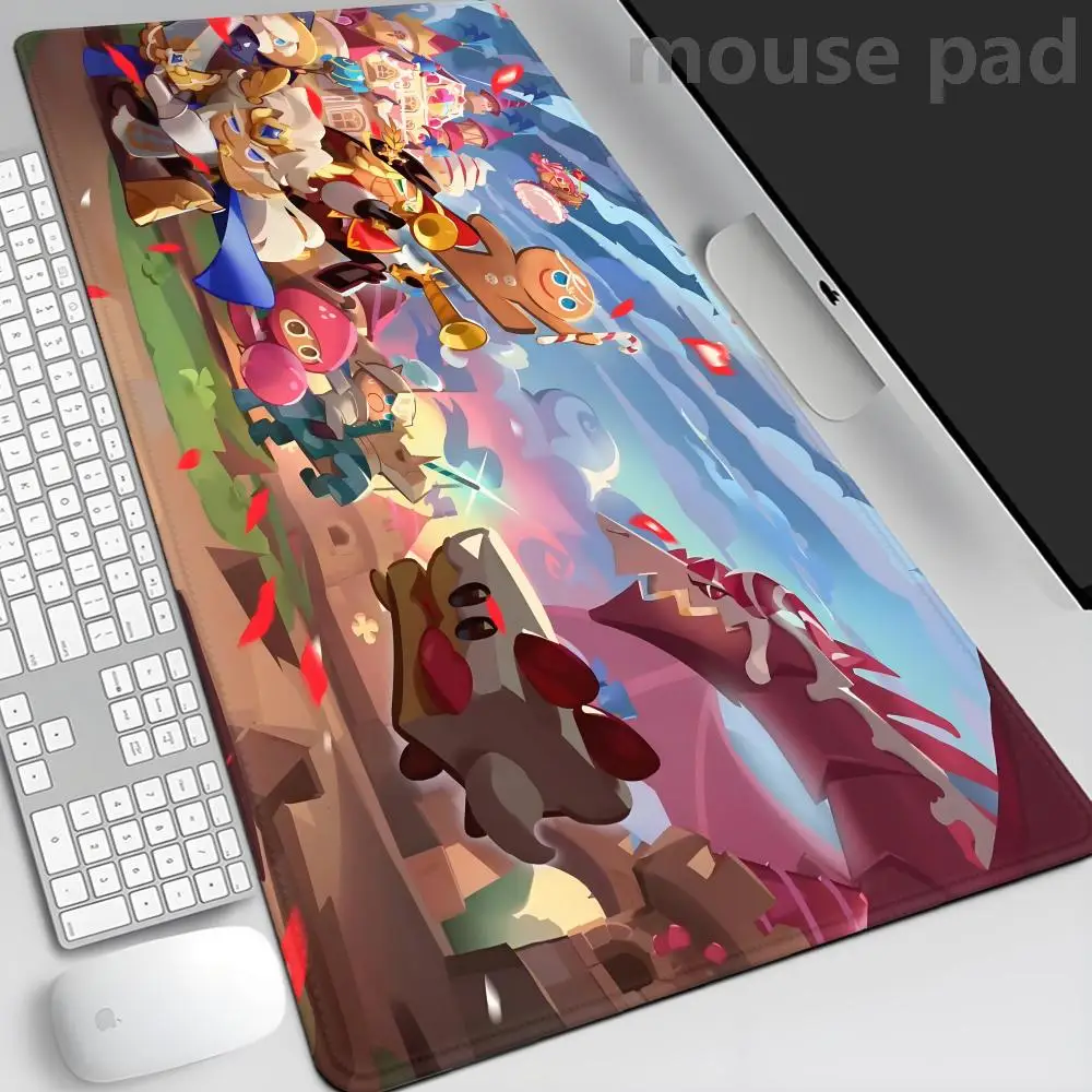 Mouse Pad Non Slip Rubber Mousepad Laptop Gamer Cabinet Cookies Run Kingdom Keyboard Pad Office Computer Gaming Desk Mouse Mat