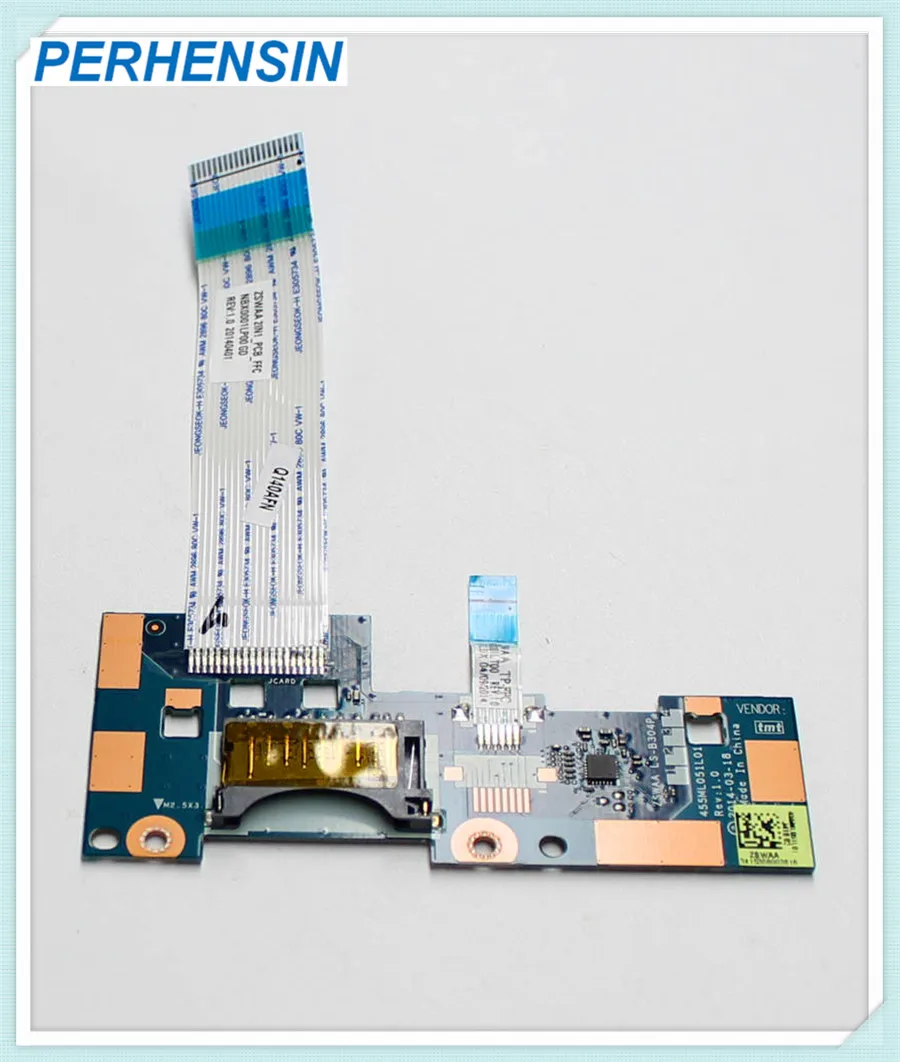 FOR TOSHIBA FOR Satellite C50D-B C55D-B Audio USB LAN Board LS-B303P  CARD READER MOUSE BUTTON  LS-B304P Works Perfectly