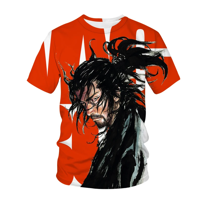 New Anime T Shirts Manga Stray Streetwear Shippuden Juggernaut 3D Printed Harajuku Men's Women's T-Shirts Plus Size Loose Tops