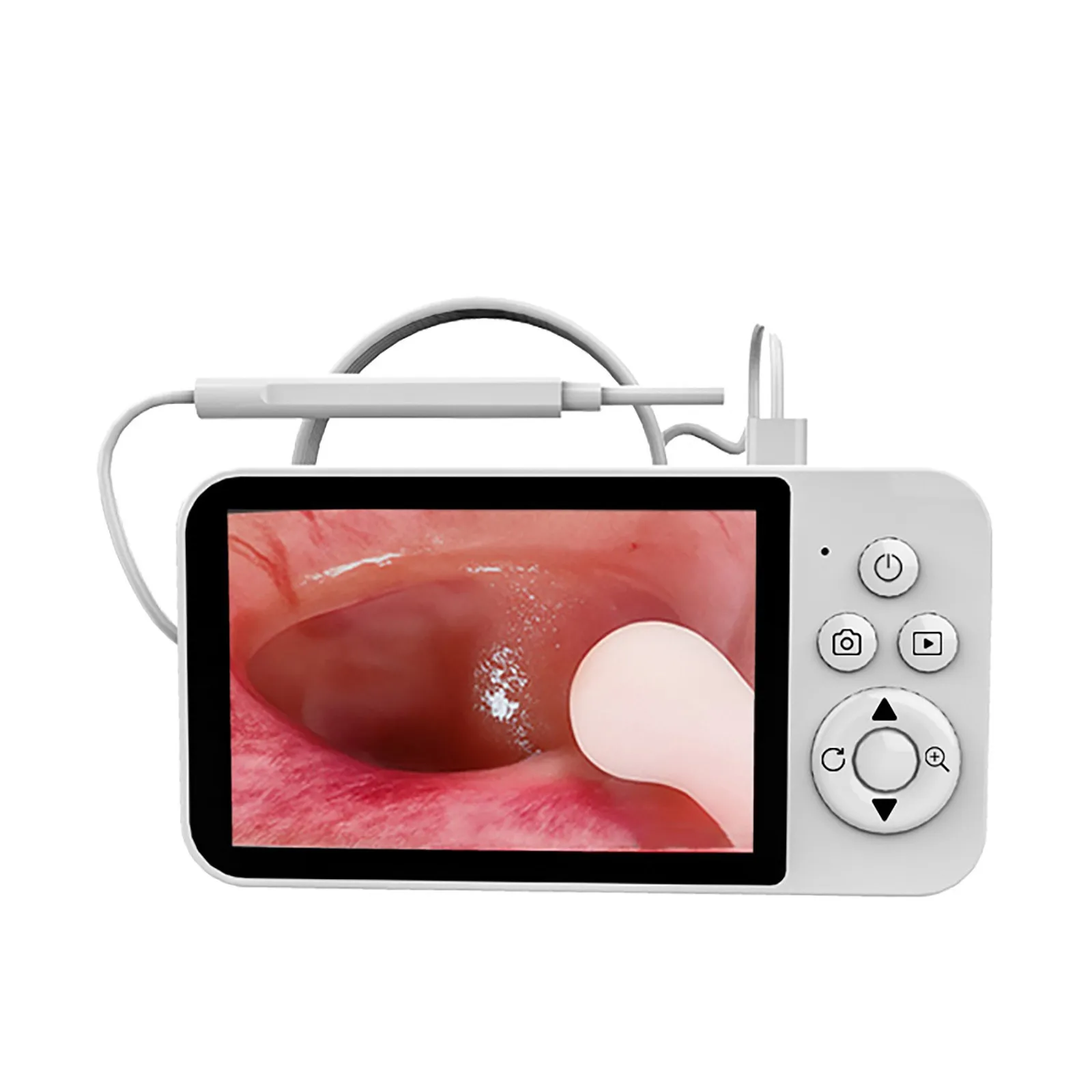 4.3Inch 3.9mm  720P Visual Ear Pick Endoscope Wireless HD Otoscope Earscope Cleaner Digital Microscope For Hair Nose Skin Check