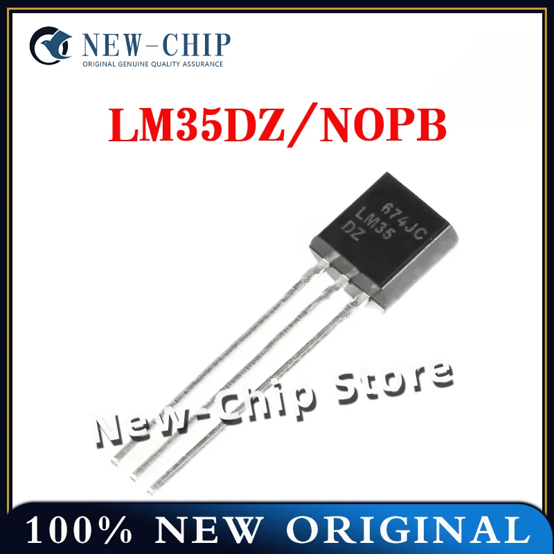 

100% новый оригинальный 5 шт.-100 шт./лот LM35DZ/NOPB TO-92 SMD чип прецизионный датчик температуры LM35 по Цельсию
