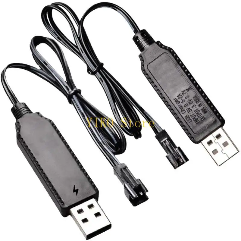 K32C SM2.0 2P 3.7V USB Battery Charging Line with Smartest IC and LED for Car Aircraft Parts Safe Charging
