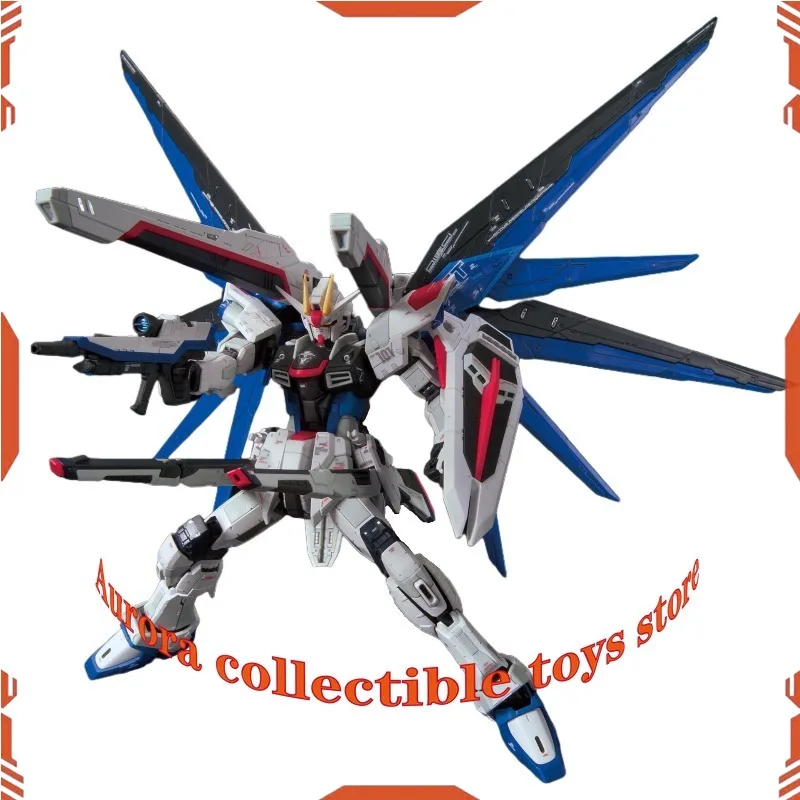 

In Stock Bandai RG 1/144 THE GUNDAM BASE LIMITED ZGMF-X10A FREEDOM Ver.GCP Model Movable Joints High Quality Collectible Toys