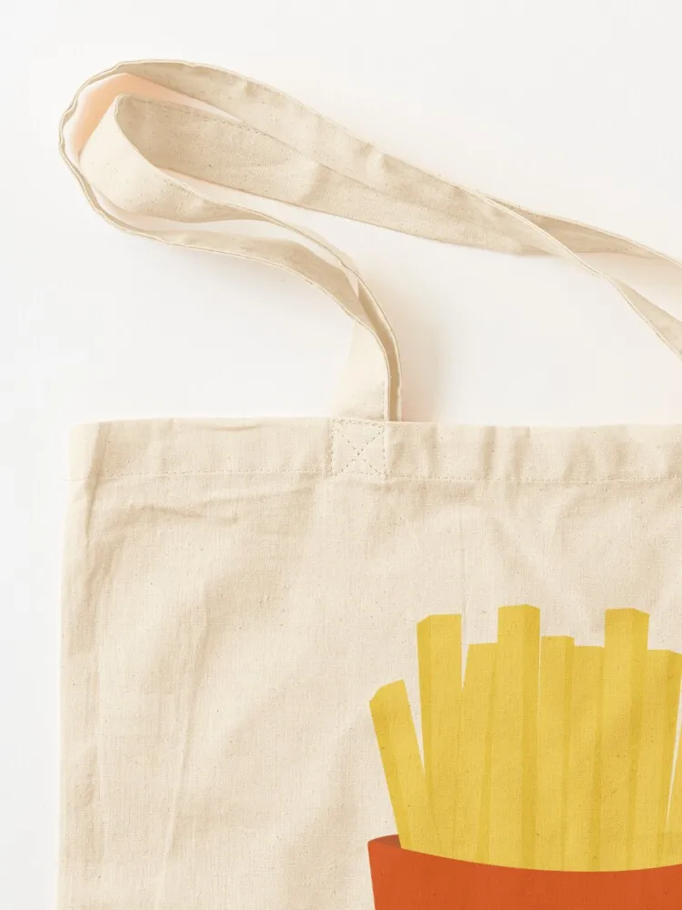 I love French fries Cute Kawaii pattern fast food junk food chips Cute food Tote Bag