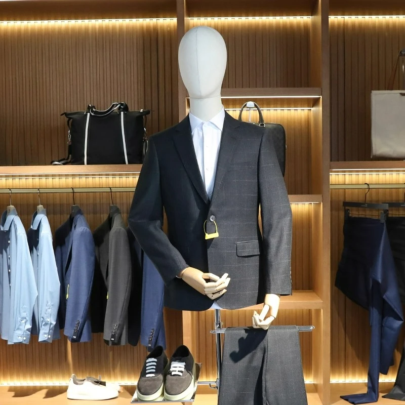 

Fashion Business High-end Casual Jacket Men's Cashmere Suit