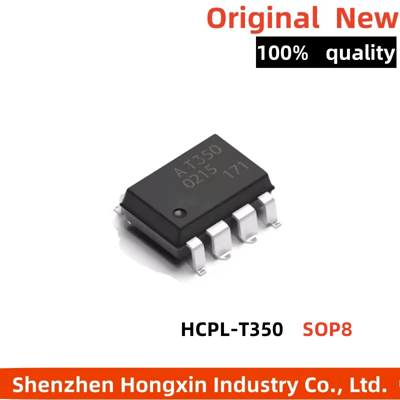 

10 pieces New AT350 ACPL-T350 HCPL-T350 SMT SOP8 Optocoupler Isolator Gate Driver