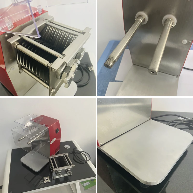 ماكينة تقطيع اللحوم العمودية متعددة الوظائف ماكينة تقطيع اللحوم الكبيرة مجموعة سكاكين المطبخ الأوتوماتيكية القابلة للإزالة قطاعة اللحوم