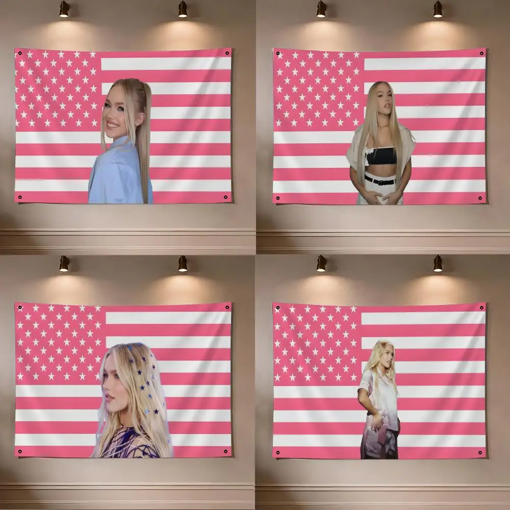 Singer F-Freya Skye Flags flag For Room Dorm Camping Picnic Art Style Garage Bar wall Decoration Banner