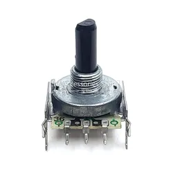 1PCS EC16 Type 1-2-36 Rotary Encoder 36 Positioning Digital Potentiometer Horizontal 3 Pin D Shaft 20MM