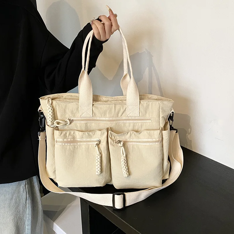 

Повседневная нейлоновая сумка-тоут для женщин, сумки через плечо большой вместимости, сумки-кроссбоди для женщин, дорожная сумка, дизайнерские сумки, женская сумка, 가방