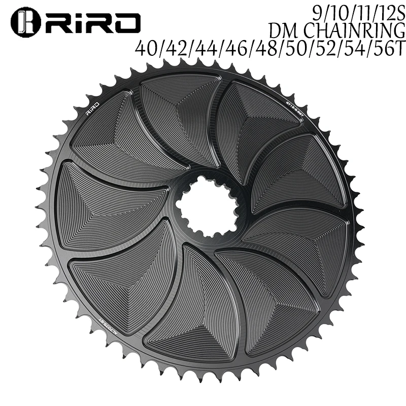 

RIRO Direct Mount Chainring for GXP System 9/10/11/12S Road Bike Chainring 42/44/46/48/50/52/54/56T DM Bike Crown for SRAM