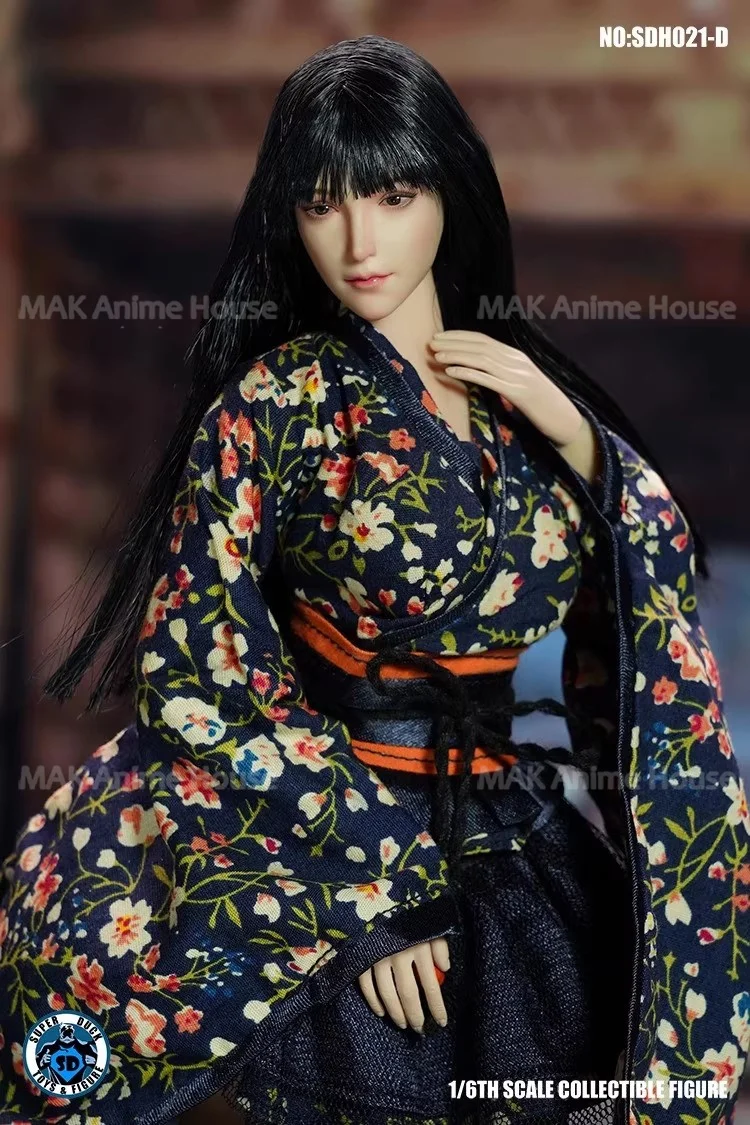 SUPER canard SDH021 1/6, oreilles d'elfe, modèle de sculpture de tête adapté au corps de figurine d'action pâle de soldat féminin de 12 pouces, en Stock