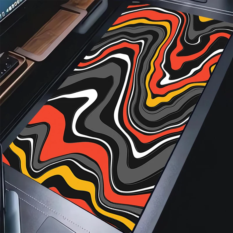 Mouse Pad Strata Liquid Gaming Accessories Gamer alfombrilla Computer Desk Mat Laptop Varmilo Rubber Anti Slip Keyboard Mousepad