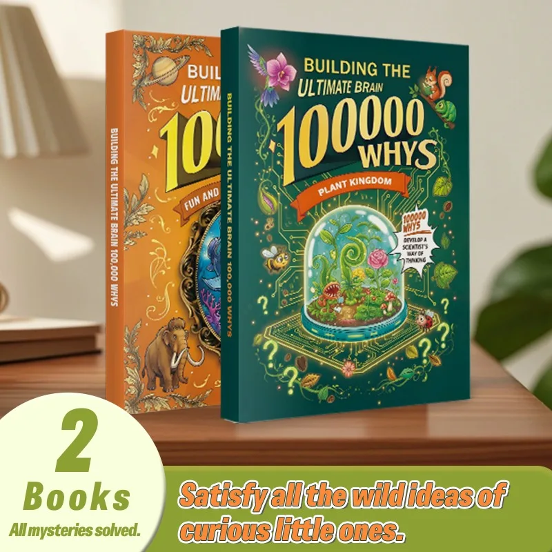 Kids Encyclopedia 100000 Whys Answers Nature Science Life Questions Parent Helper Combo Set