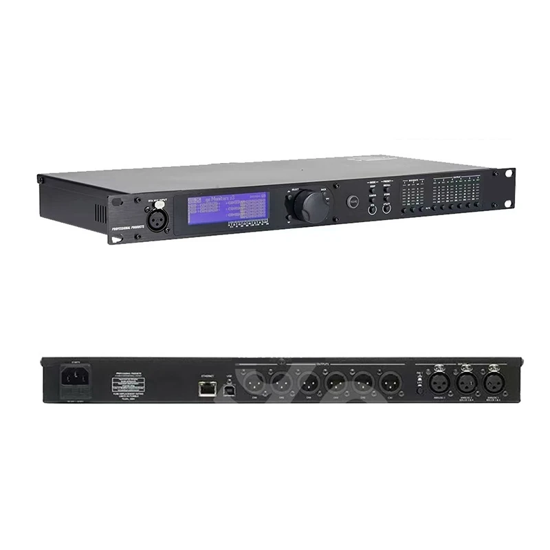 VENU360 Pro Audio Driver Rack 3 ingangen 6 uitgangen Stage Audio Processor Software Rack Professionele audioprocessor Stage Performanc
