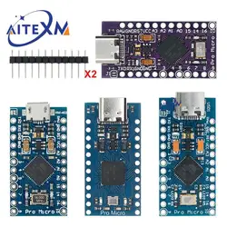 MICRO/MINI/TYPE-C USB ATMEGA32U4 Module 5V 16MHz Board For Arduino ATMEGA32U4-AU/MU Controller Pro-Micro Replace Pro Mini