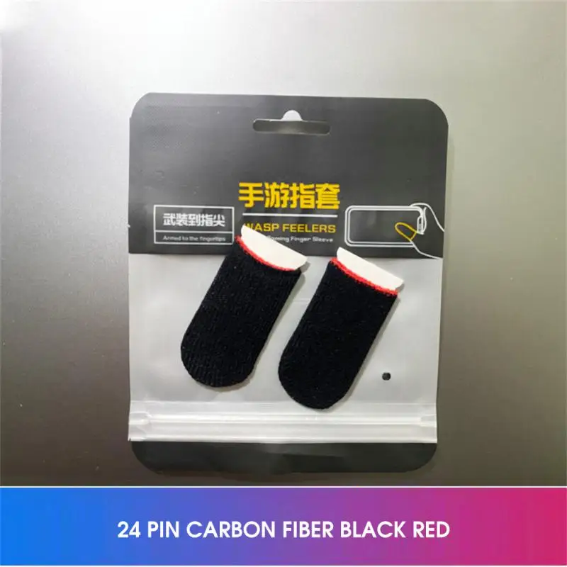 Paire de manchons de doigts de jeu PUBG, respirants, anti-transpiration, couverture du bout des doigts, gants de pouce, jeu mobile