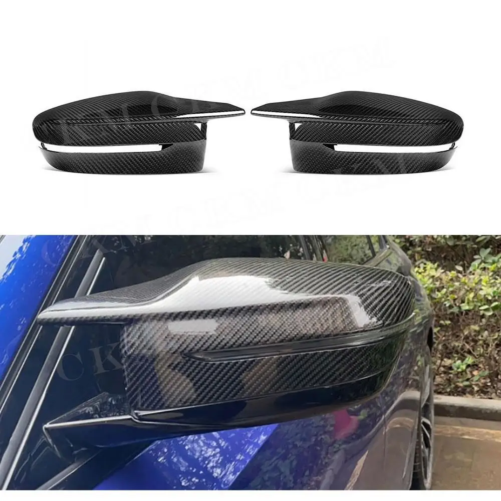 

Dry Carbon Fiber Rearview Mirror Cover Replacement LHD Drive Side Mirror Shell Accessories for G80 M3 G82 G83 M4 G42 G20 G26