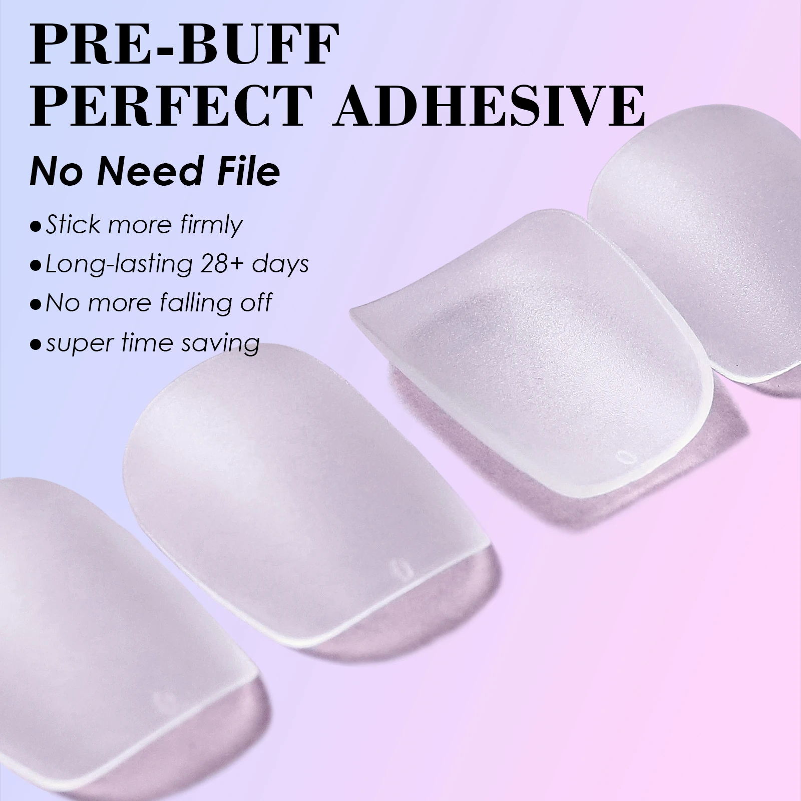 YunMoonai 300Pcs Matte Invisible Soft Gel Tips Kit Short Style Versatile Ultra-Thin Nail Extensions for Nail Craft Press On Nail