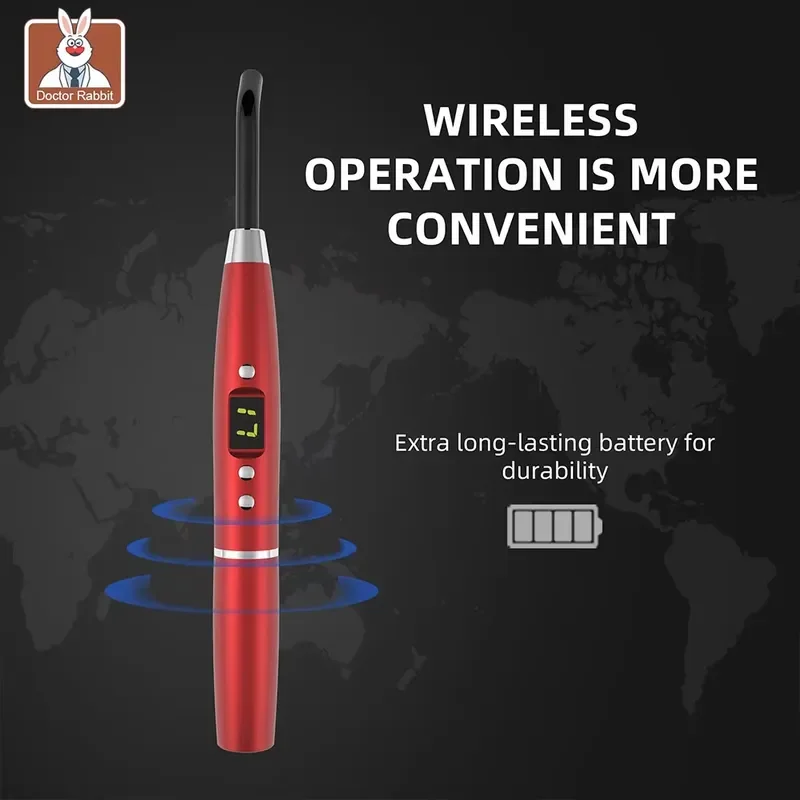 VRN Curing Light V200 5W Blue Light LED All Metal Body Class II Equipment MDR CE ISO Certified