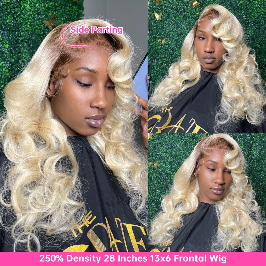 1B 613 Body Wave 13x6 Lace Fro – 613 Blonde Body Wave Lace Front Wig Bewertung und Preis