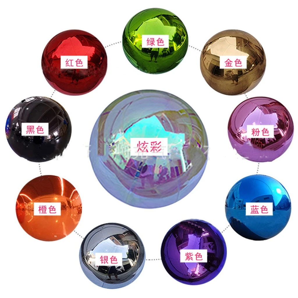

Green Mirrorballs Customized Size