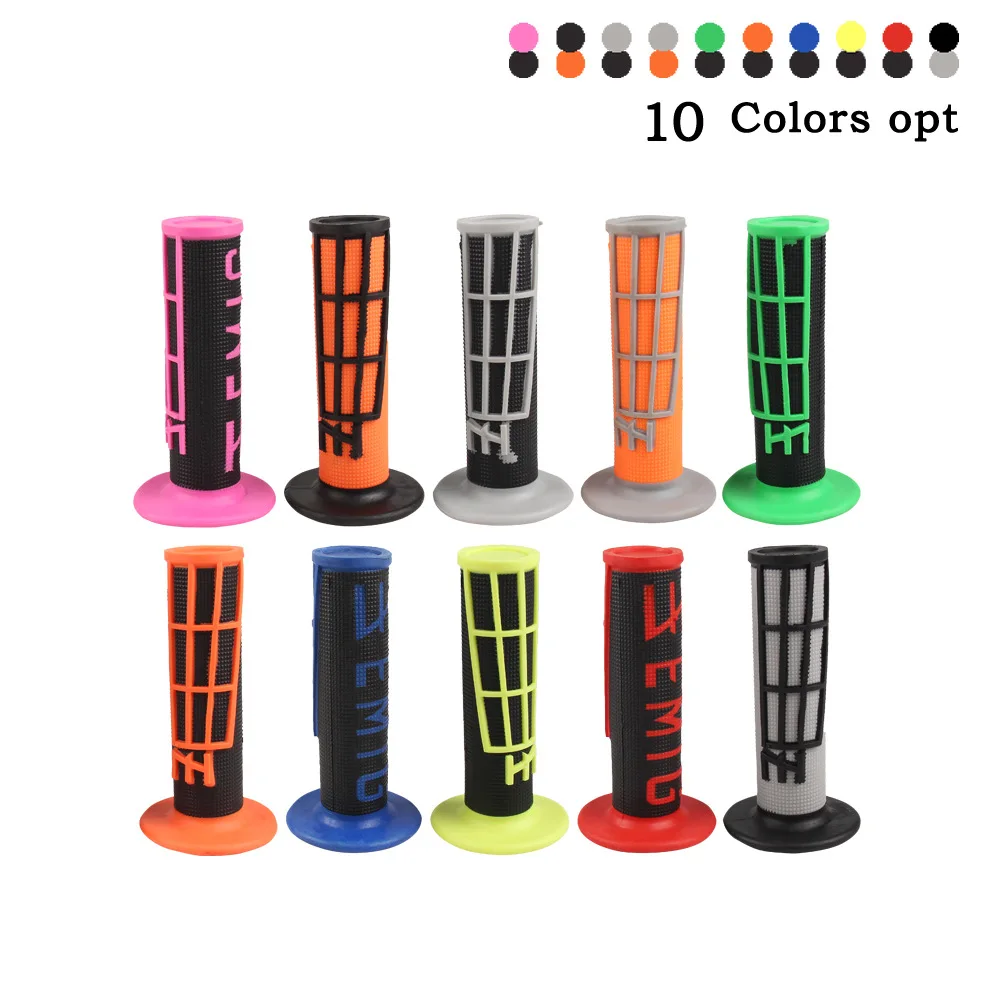 Motorcycle Hand Grips Handle MX Grip EMIG Grip FOR KTM YAMAHA KLX CRF Motorcycle Dirt Pit Bike Rubber Handlebar Twist Grip