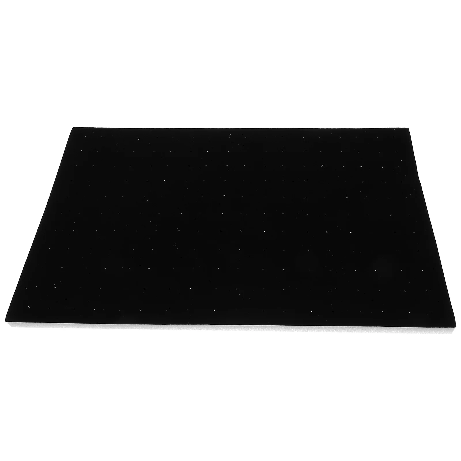 

198 Holes Earring Pads Black Cotton Jewelry Display Tray Sponge Inserts for Earrings Studs Small Accessories ganizer Storage Box