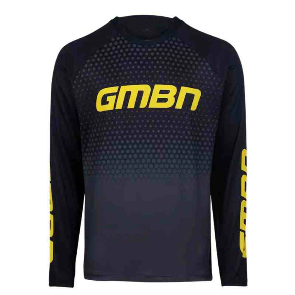 GMBN Speed Conquering Mountain Bike Riding Suit Top, Autumn Off-Road Motorcycle Racing Suit Men's Long Sleeved Top Riding Suit