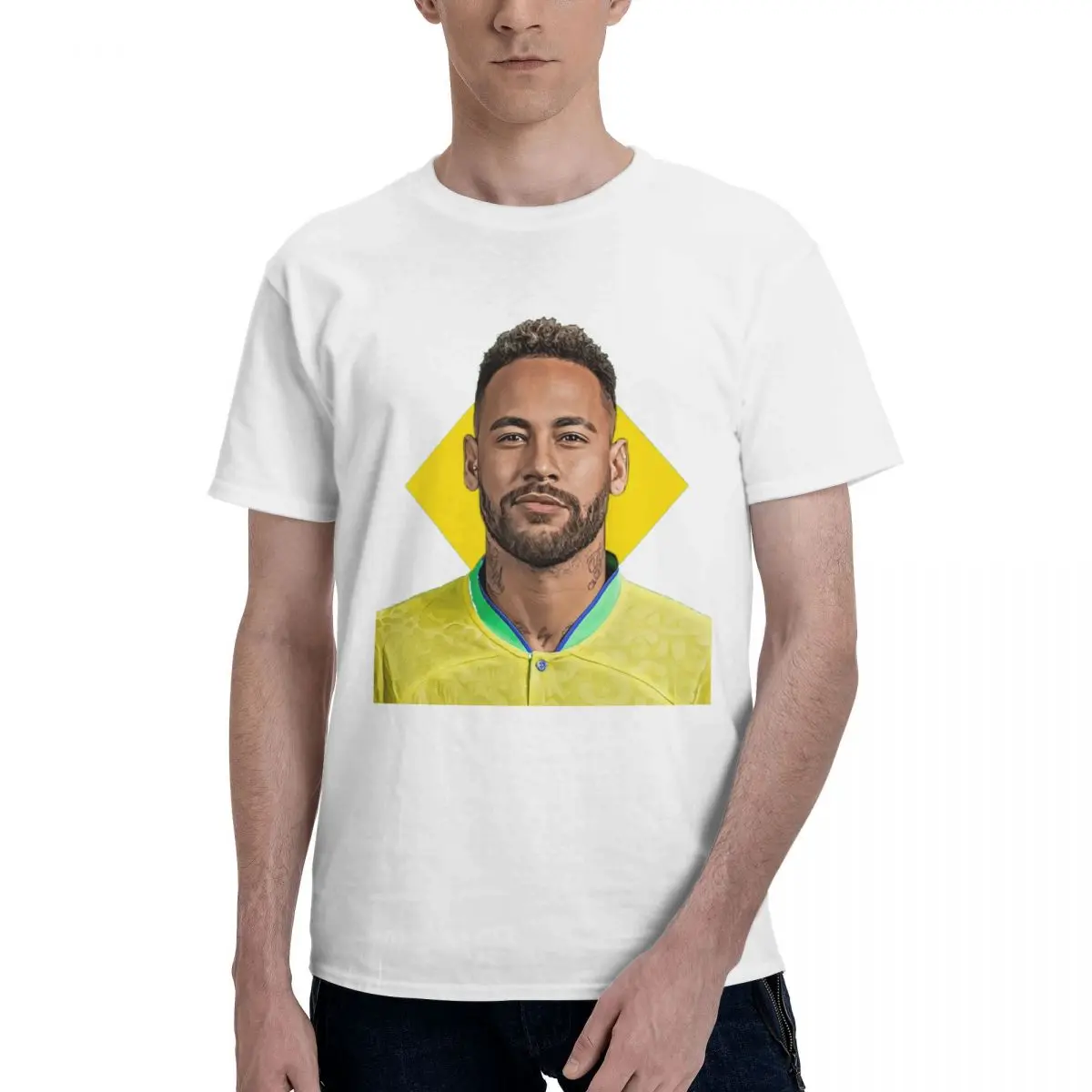 Neymar And Jr Brazil Celebrate Soccer Striker 78 Campaign Top tee Travel Kemp Funny