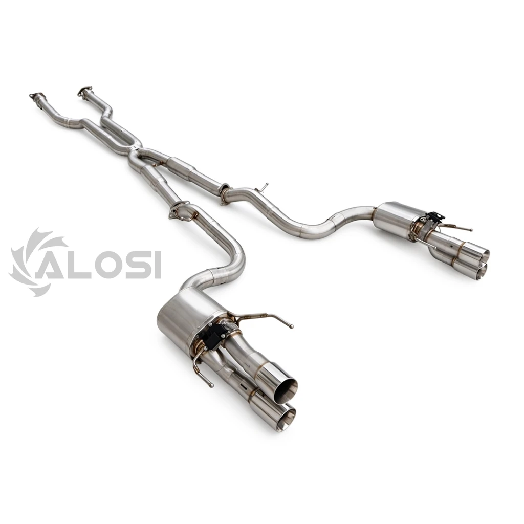Auto Modification Valvetronic Exhaust for Lexus GSF RCF 5.0L 2014-2024 Bolt-on Cat Back Exhaust Kit