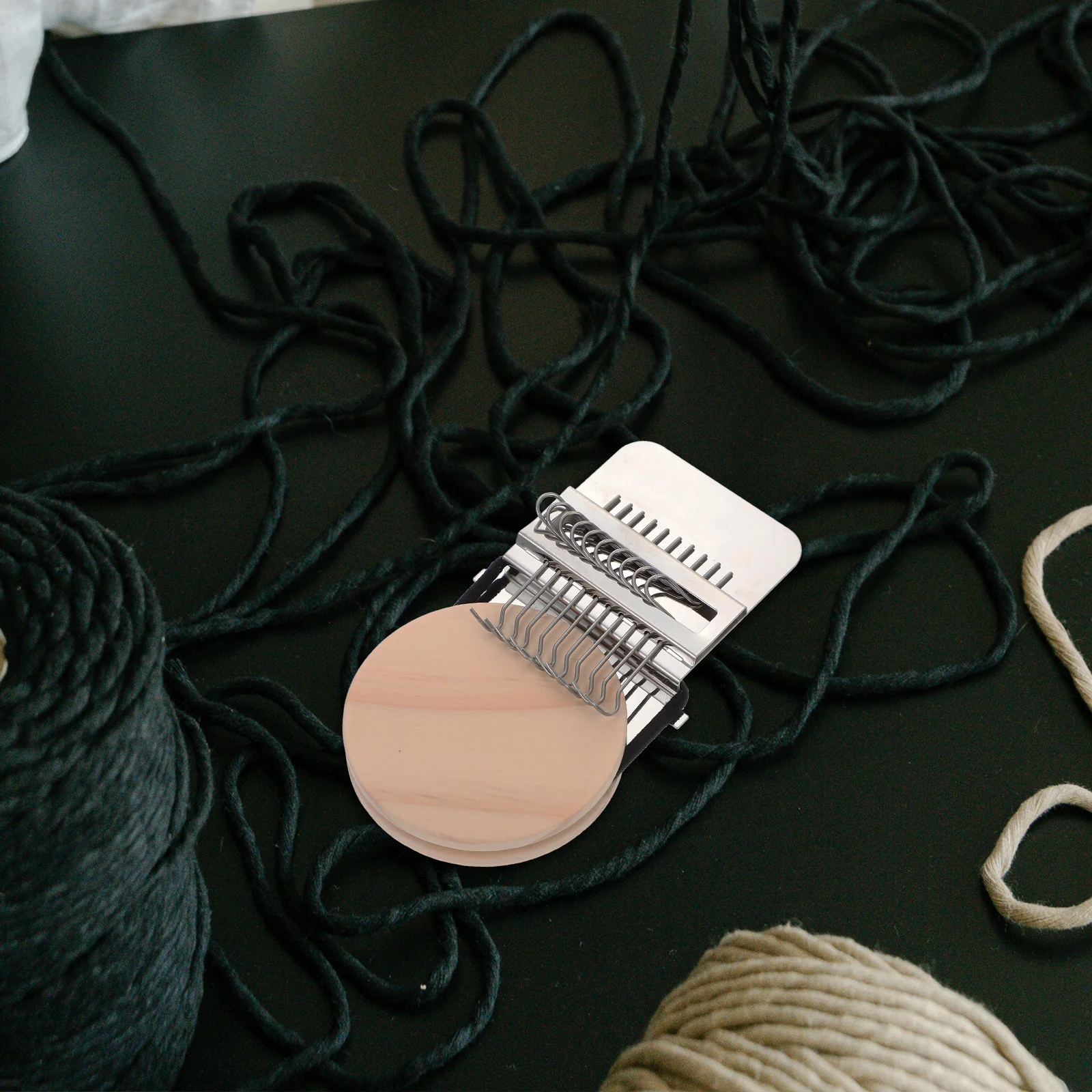 

1 set 1 Set Of Mini Weaving Machine Wooden For Clothes Mending Diy Repair Tool Weaving Loom Tapestry Knitting Loom Hand Knitting