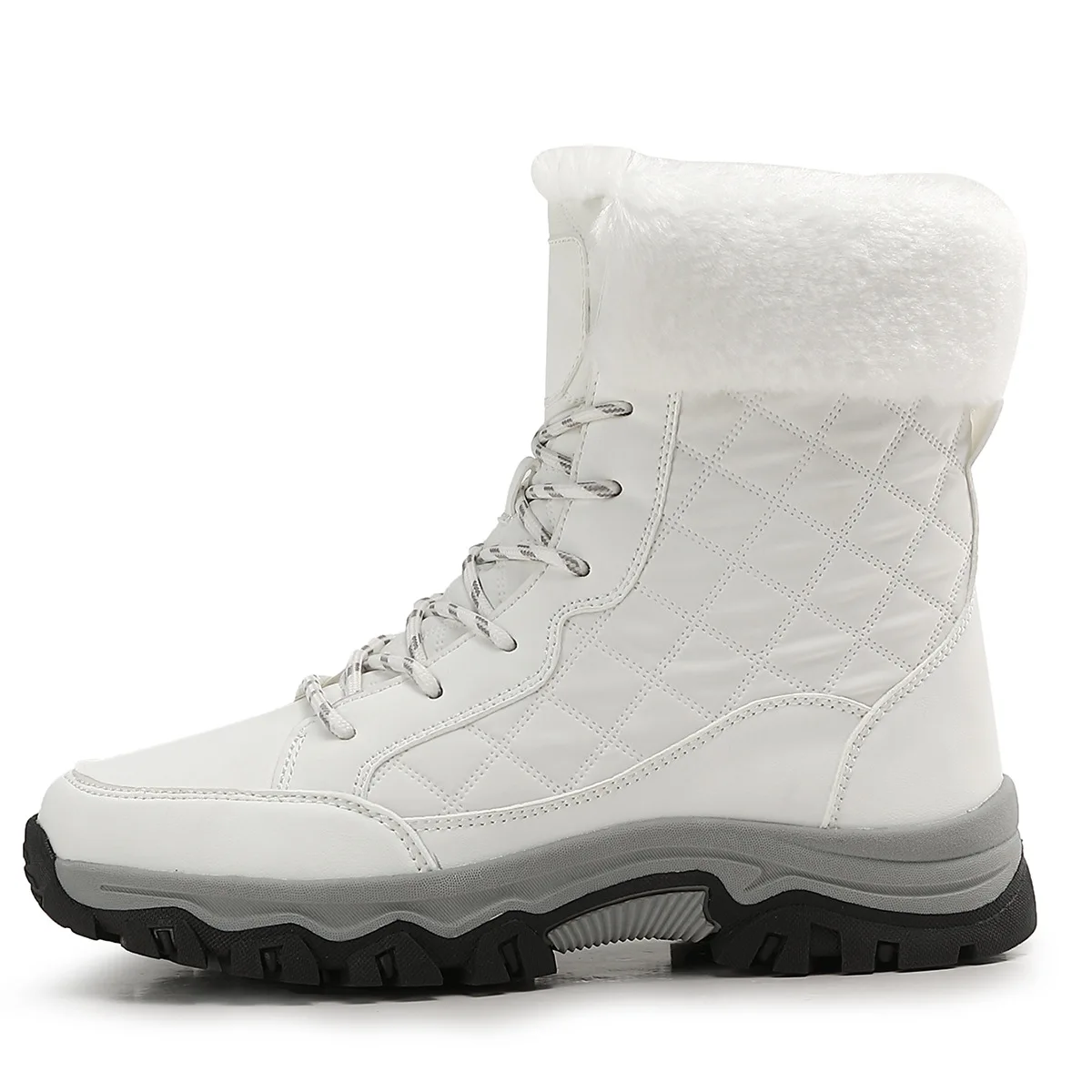 Stivali invernali da donna nuovi Stivali da neve da donna caldi in peluche Sneakers antiscivolo da esterno Stivali da donna impermeabili di alta qualità Botas Mujer